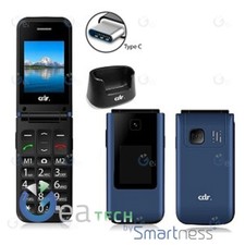 CDR CELLULARE GSM 2G C38 DUAL SIM CON TASTO SOS BLUETOOTH | BLUE