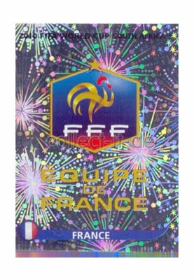 Panini WM Einzelsticker 2010 - 88 - France Wappen