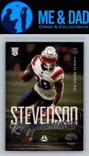 2021 Panini Chronicles #223 Rhamondre Stevenson Luminance Update Rookies Green