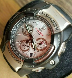 casio white face watch
