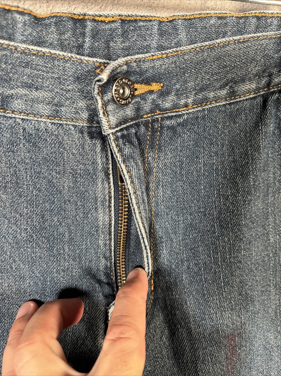 VINTAGE Faded Glory Baggy Jeans 16H Boys 31x28 Carpenter VINTAGE Faded Glory Baggy Jeans 16H Boys 31x28 Carpenter