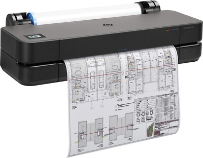 HP DesignJet T230 Großformatdrucker, 24 Zoll, bis zu A1, mobiles Drucken, Wi-Fi