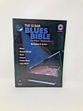The 12 Bar Blues Bible For Piano/Keyboards By Andrew D. Gordon Includes CD