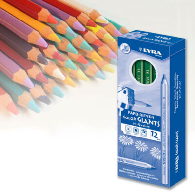 Buntstifte Lyra Farbriesen lackiert, 12 Stk. pro Farbe, freie Farbwahl