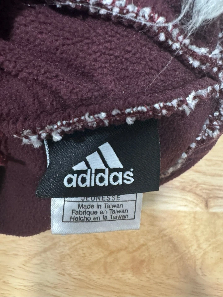 Texas A&M Sombrero Tejido Adidas Jóvenes Niños Aggies Mohawk Gorro Gorra Punk Alternativa Foto 4 de 4