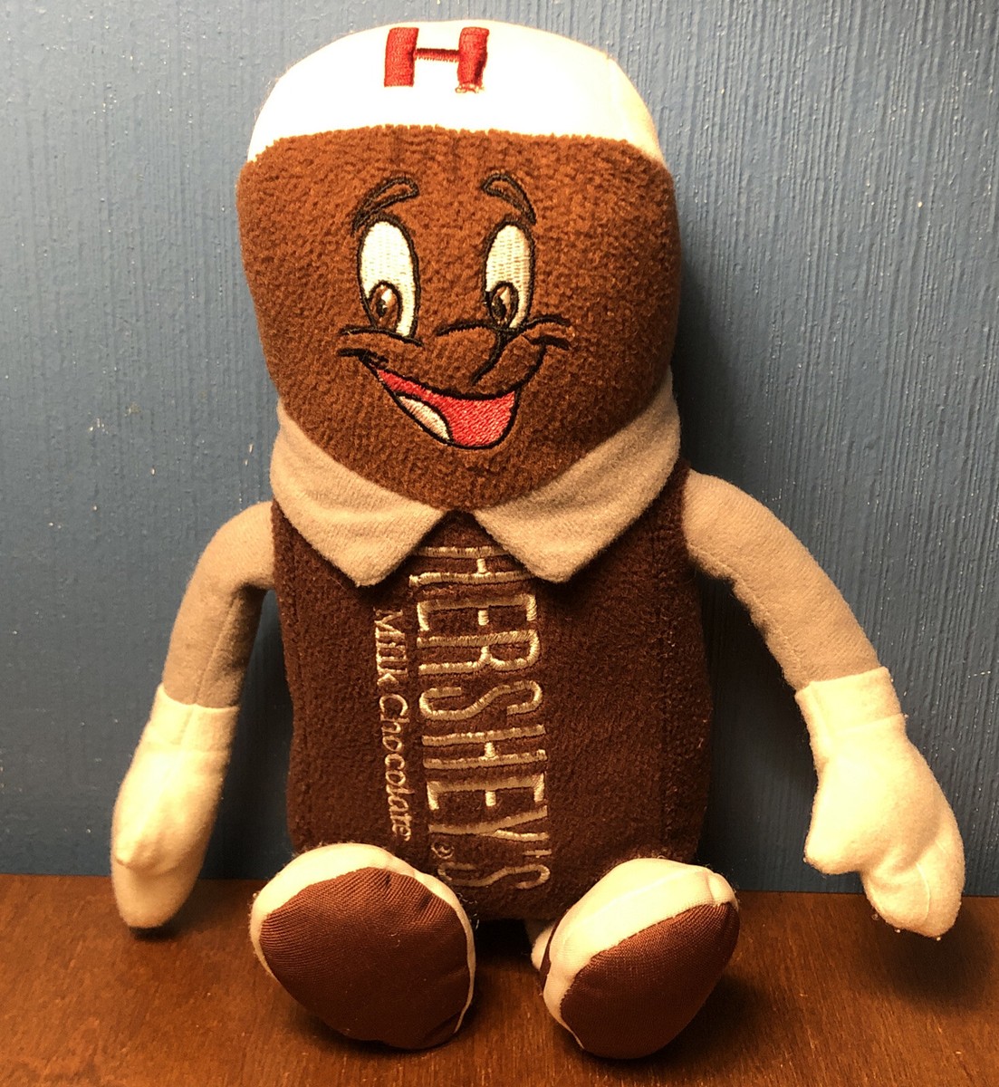 HERSHEY PARK Chocolate Bar Plush Stuffed Toy PA Amusement Theme