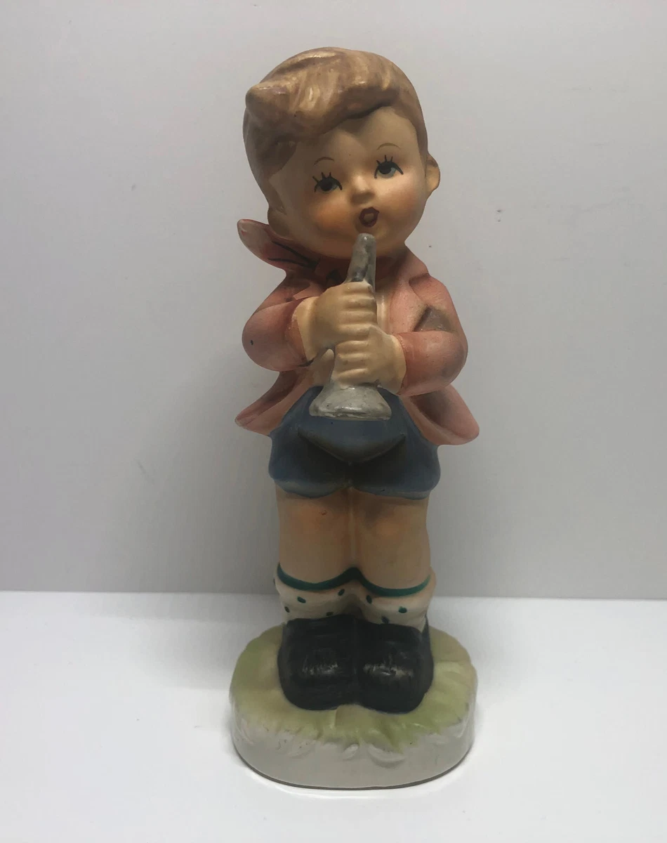 Hummel boy playing sale flute
