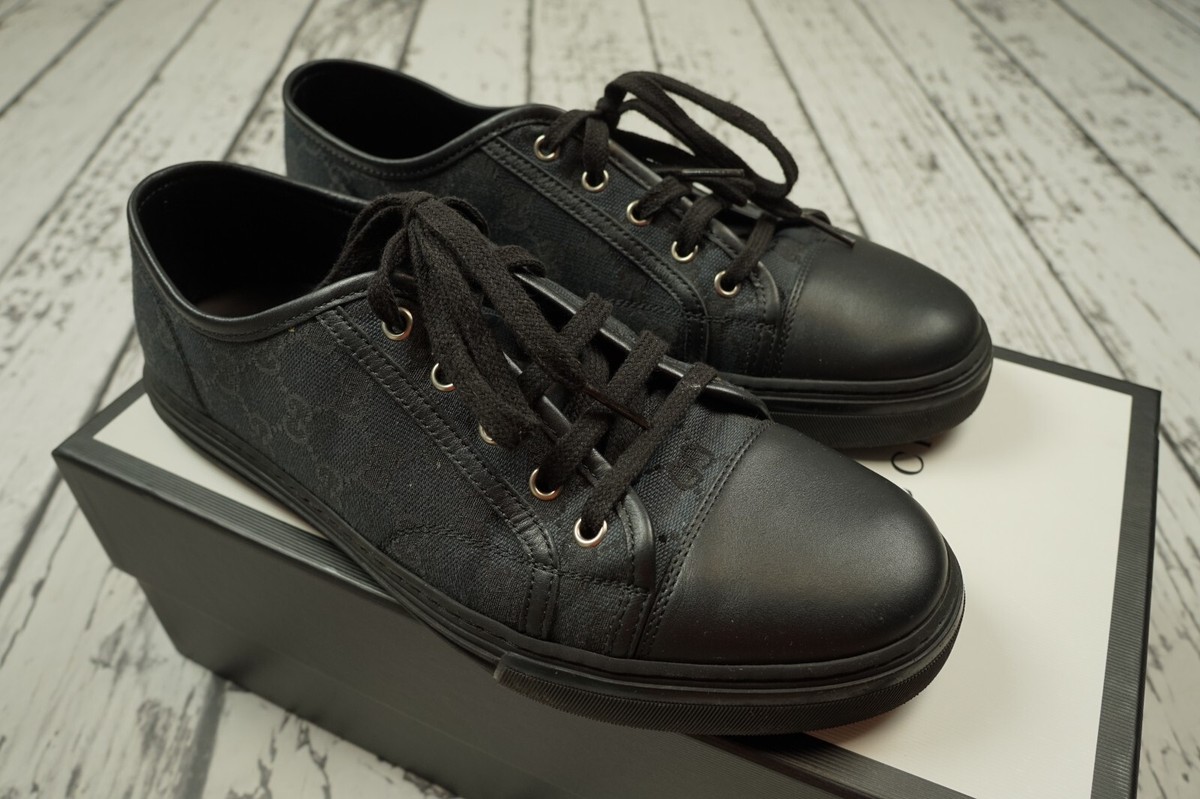 GUCCI ace sneakers in gg print fabric 426189 KQWM 0948 black