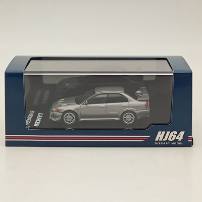 Hobby Japan 1/64 Mitsubishi Lancer GSR Evolution V (CP9A) 1998 HJ642032AS Silver