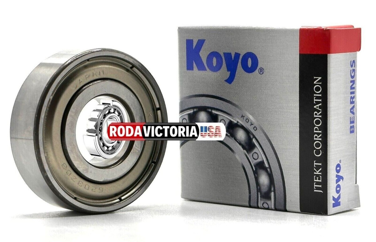 KOYO (JTEKT) JAPAN 6203 ZZ DEEP GROOVE BALL BEARING, METAL
