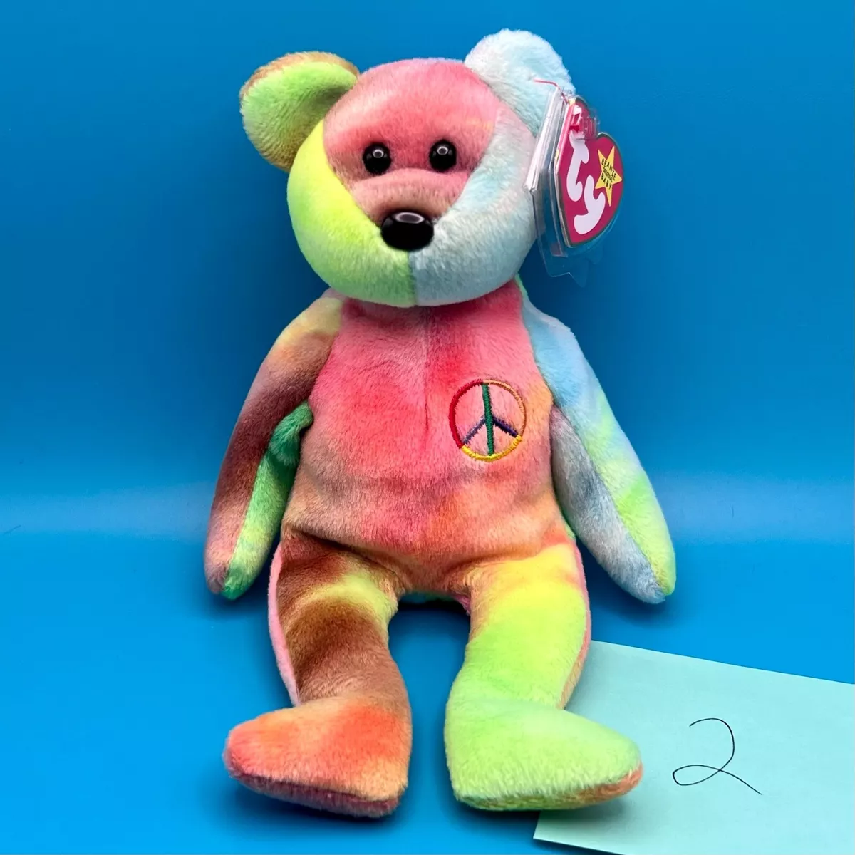 Ebay peace 2024 beanie baby