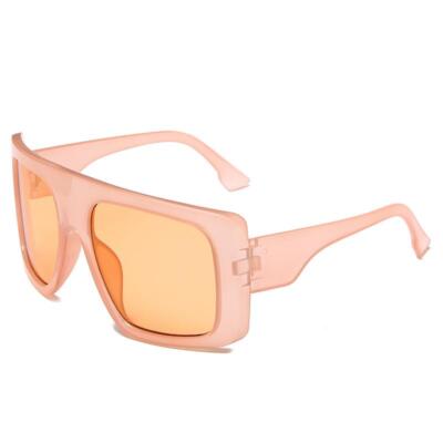 OVERSIZED BIG Stylish SHIELD Flat Square ''Bigger Than Life Sunglasses''