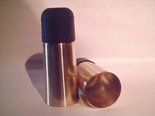 walking stick tip BRASS with extra rubber bottom made for larger stick or staff
