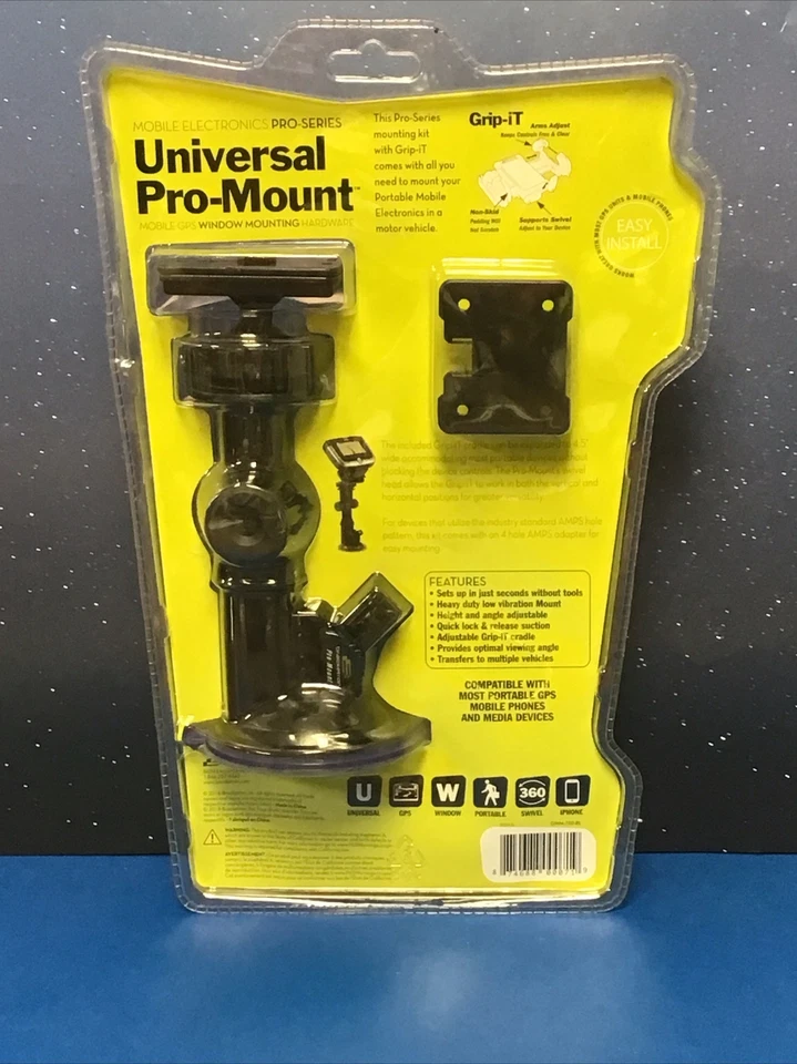 Soporte universal para teléfono celular o dispositivo con ventosa Bracketron Foto 2 de 2