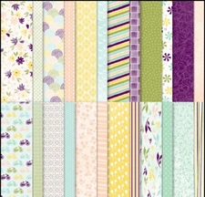 Stampin' Up! DESIGN A DAYDREAM DSP - 24 SHEETS OF 6 x 6  PAPER (2 OF EACH SHEET)