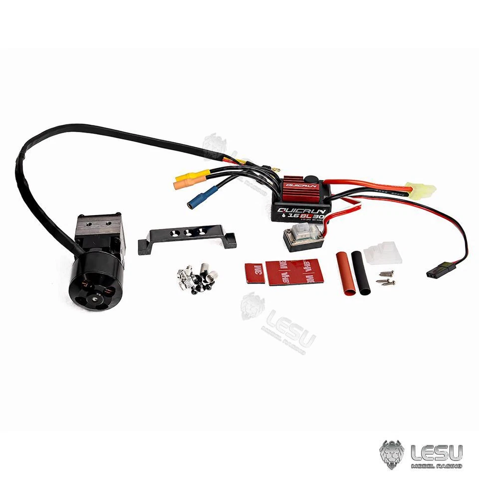 LESU 1/14 Hydraulic Oil Pump Motor ESC Spare Part for RC Truck DIY Tamiye Model - Image 3 of 4