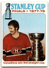 1978-79 Topps Hockey Cards Stanley Cup Finals Montreal Canadiens #264