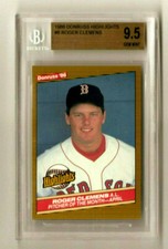 Roger Clemens 1986 Donruss Highlights #6 Beckett BGS Gem Mint 9.5 Boston Red Sox