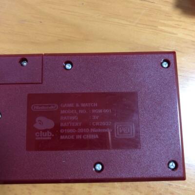 Nintendo Game & Watch Ball Club Nintendo Limited Japanese Retro