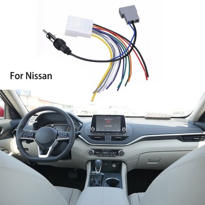 Car Stereo Wiring Harness Adapter Cable Radio Install Plug For Nis-an Top New
