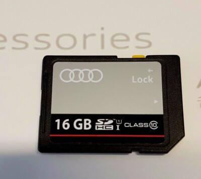 original Audi SD Daten Speicher Karte 16GB memory card Stick 16 GB 8R0063827H