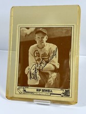SIGNED 1983 TCMA 1943 Play Ball - #34 Rip Sewell AUTOGRAPH AUTO