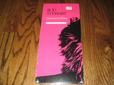 Rod Stewart Downtown Train  Sealed  Cd longbox New Rare!