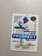 2024 Panini Prospect Edition Baseball Ticket #104 Jesus Baez, New York Mets NM