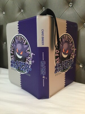 Pokmon Gengar Binder, Cards Album, 9 Pockets, Purple 10inx13in | eBay Pokmon Gengar Binder, Cards Album, 9 Pockets, Purple 10inx13in | eBay