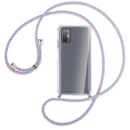Collana (A) per HTC Desire 21 Pro Cover Custodia con Catena - Foto 50 di 79