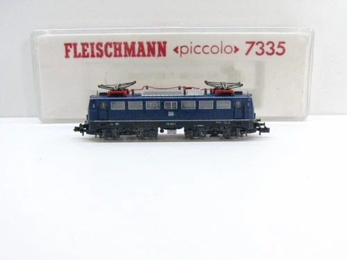 Fleischmann N 7335 E-Lok BR110 222-7, DB, DC, Licht, GUT in OVP, geprüft #52951