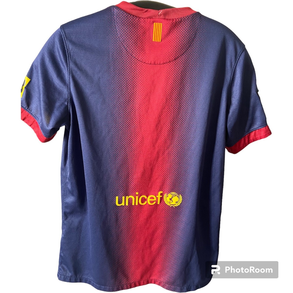 FC Barcelona ユニフォーム XL Barcelona FC '12 -'13 Nike Qatar Boys XL Futbol Soccer
