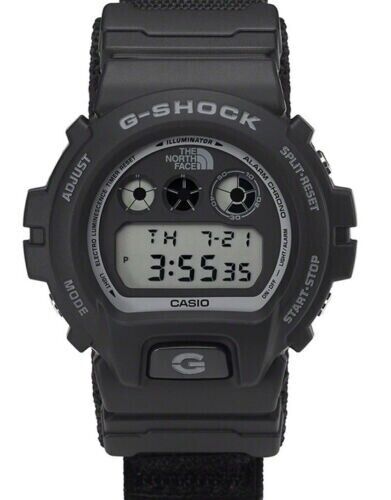 Supreme x The North Face x Casio G-Shock Watch Black TNF FW22 Week 13