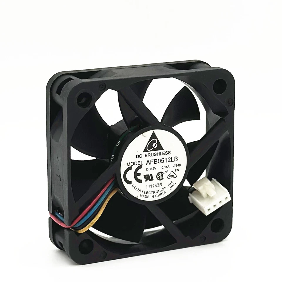 Delta AFB0512LB 12V 0.11A 5CM 4-wire PWM Temperature Control Silent Cooling Fan - Image 3 of 4