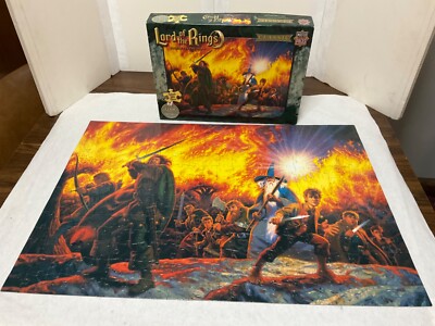 Complete ! Lord of the Rings *300 Piece Puzzle* Journey in Dark Gandalf Hobbit
