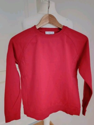 Mango Junge Sweatshirt Gr. 152 Rot Sehr Gut Zustand