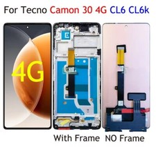 For Tecno Camon 30 4G CL6 CL6k LCD Display Touch Screen Digitizer Assembly