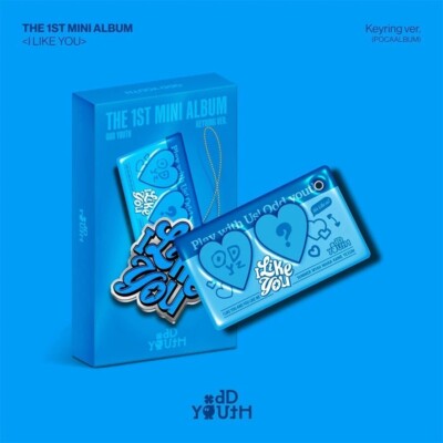 ODD YOUTH [I LIKE YOU] 1st Mini Album KEYRING Ver/QR Karte+Key RING+Card+ID Foto