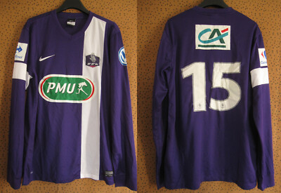 Maillot Nike Coupe de France violet Toulouse TFC Porté #15 PMU
