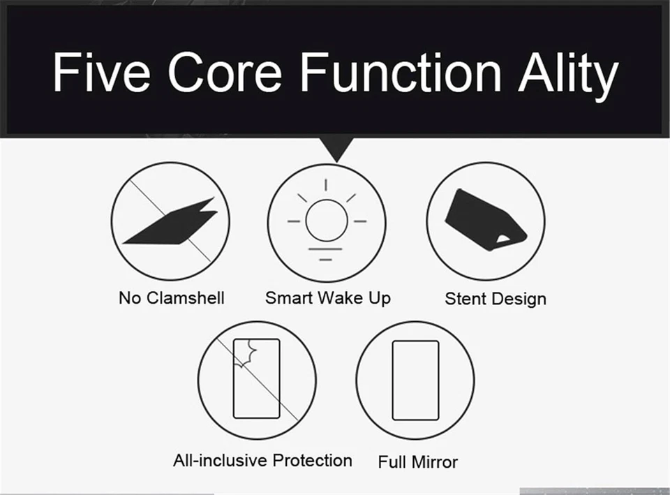 Cover custodia PER Samsung Galaxy S10 Specchio 360° Custodia antiurto - Immagine 2 di 4