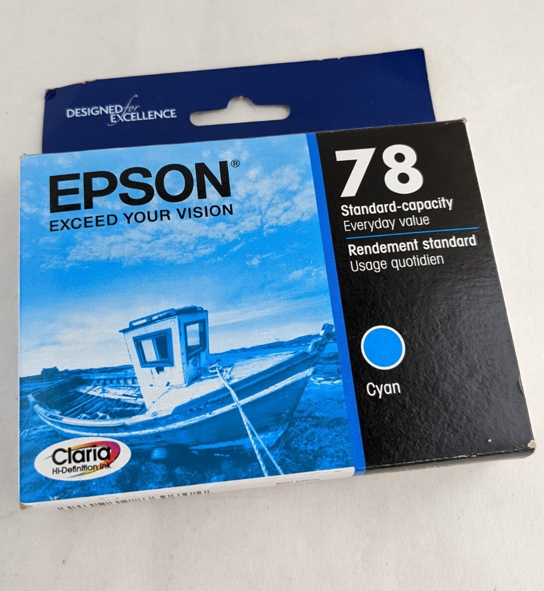 Epson Printer Ink Cartridge Cyan 78 (T078220) Exp. 04/2024 | eBay