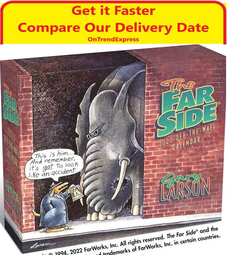 2023 The Far Side OfftheWall Boxed Desk Calendar by Gary Larson