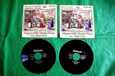 SERGIO CENTI  2 dischi 45 GIRI canzoni romane