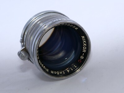 Nikon Nikkor-S.C 5cm F1.4 Leica Thread Mount M39 Normal Lens