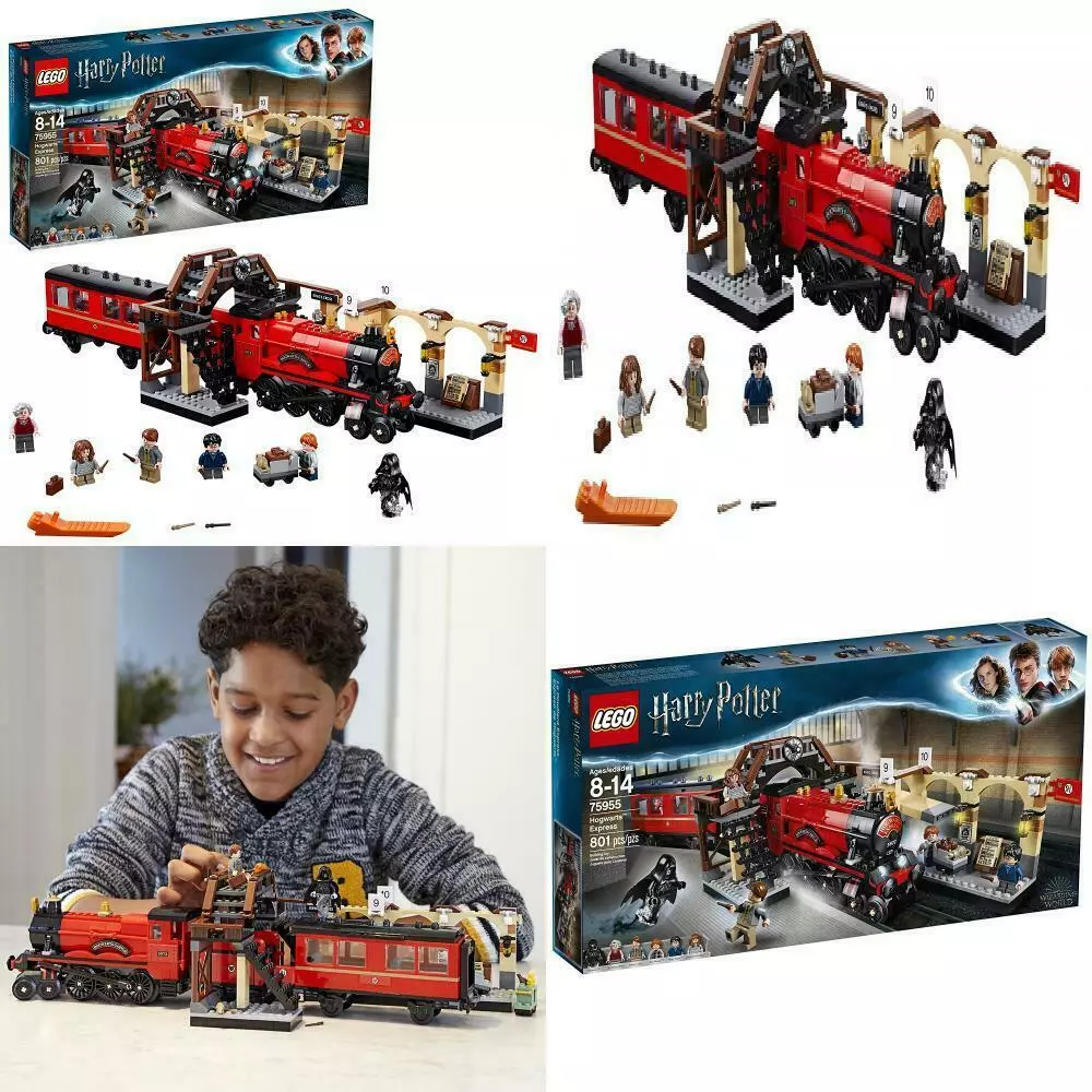 LEGO Harry Potter Hogwarts Express 75955 Toy Model Train Building Set