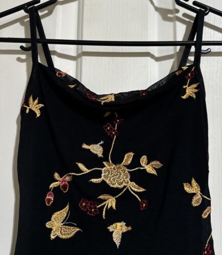 Vintage Cooper St Clothing Size S Strap Dress Embroidery Design Australia - Picture 2 of 9