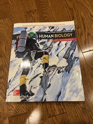 Human Biology, Mader and Windelspecht, 16th edition