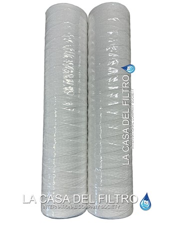 Filtro acqua FA sedimenti filo avvolto 10"20" big blue depuratore acqua filo - Foto 3 di 11