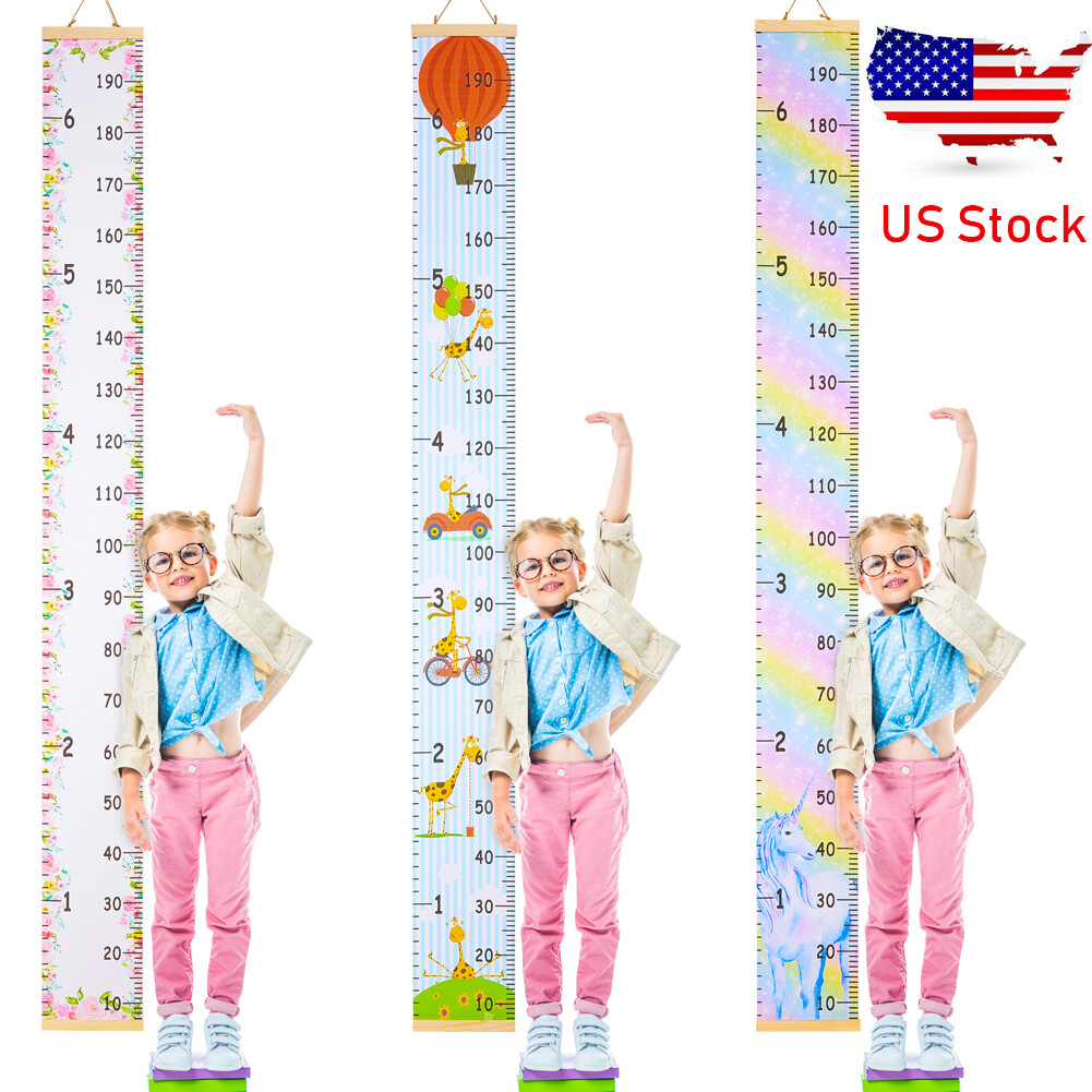 Wooden Giraffe Growth Chart