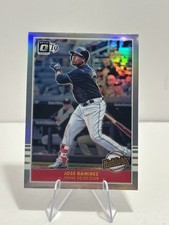Jose Ramirez 2019 Donruss Optic Highlights Silver Prizm #H10 - Cleveland Indians